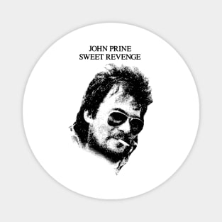 John Prine // Black White Magnet